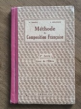 Ancien Livre Scolaire Méthode