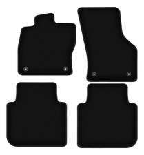 Tapis de sol en velours noir