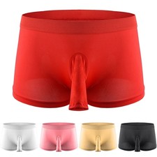 Caleçon sexy transparent pour