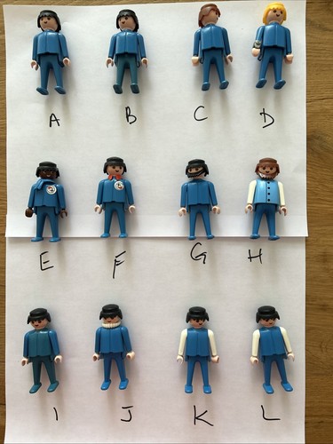 Vintage playmobil figures pick - vintage, figures/pick