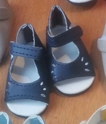 Chaussure bleu marine - chaussure, 55mm