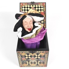 Boite a Musique Vintage Scaramouche Limited Edition Musical Jack in The Box 1986