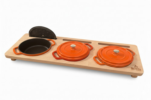 Hecha mini cocottes - cocottes, (3pcs)