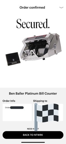Hand ben baller platinum - **in,