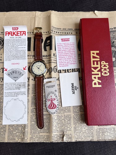 Montre raketa cercle arctique - cercle,