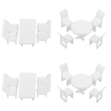 Modèle de décor de cuisine artisanale pour maison de poupée miniature