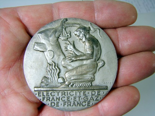 Médaille edf gdf ans - edf,