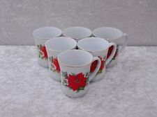 6 X Tasses En Porcelaine