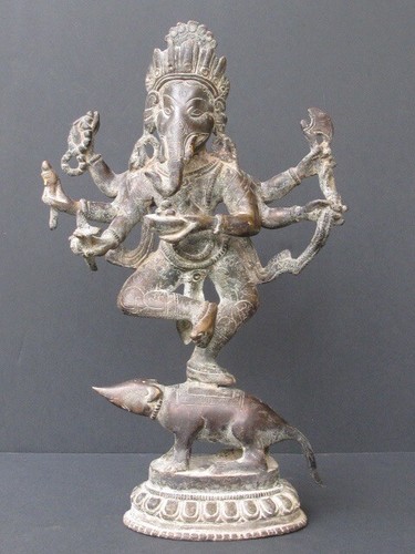Ancien ganesh bronze - ancien, en