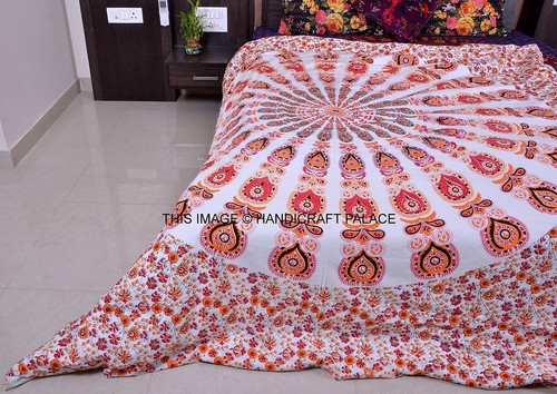 Indien paon mandala couvre - paon,