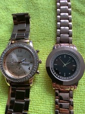 deux montres rose gold quartz en trés bon état 