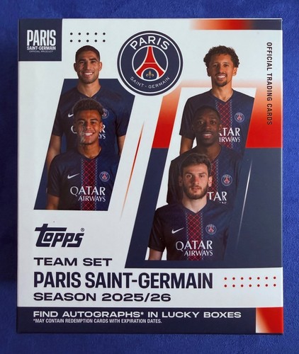 Topps team set psg - team,