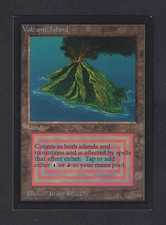 Magic MTG - Volcanic Island -