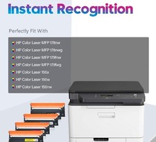 4 Cartouches Imprimante Laser