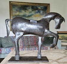 Cheval grande taille en tôle