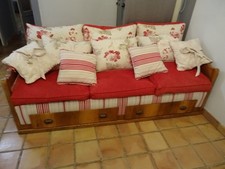 canape 3 places creation tapissier coussins dehoussables