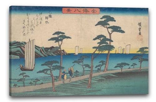 Toile cadres utagawa hiroshige - toile/cadres,