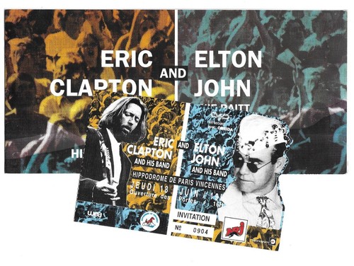 Rare ticket billet concert - rare,