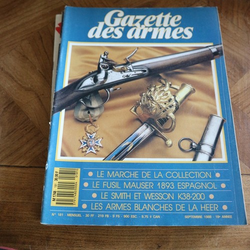 Revue gazette armes 181 1988 - revue,