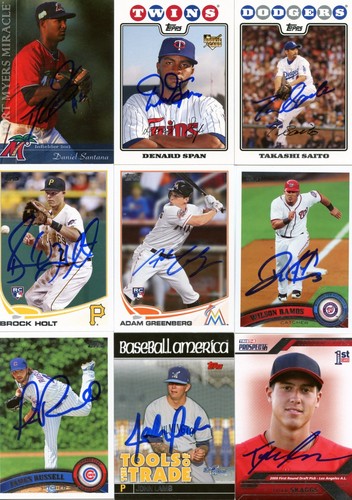 Wilson ramos signed 2011 topps - wilson,