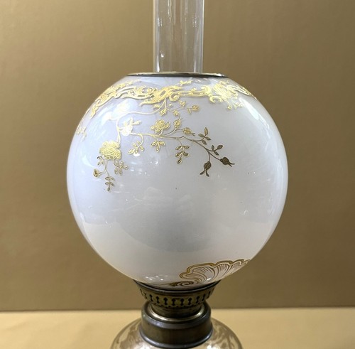 Ancien globe lampe à - ancien,