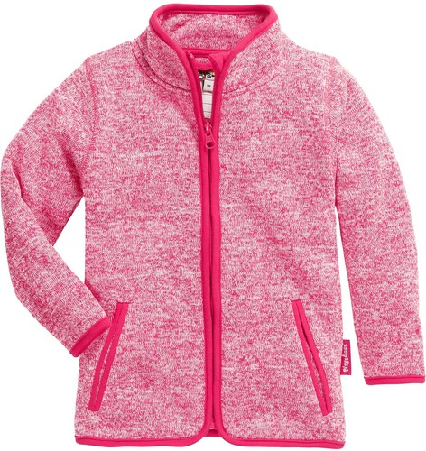 Strickfleece jacke blouson - strickfleece-jacke,