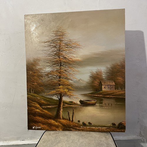 Ancien petit tableau - , peinture