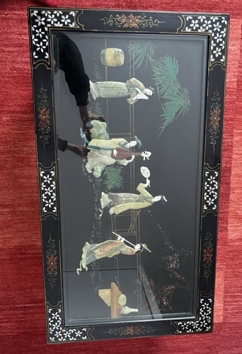 Table basse asiatique - table,