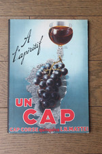 Rare Porte menu Sous main Un