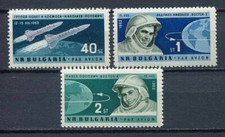 33718) Bulgarie 1962 MNH Am Vostoks 3 - 3v Scott #C94/96