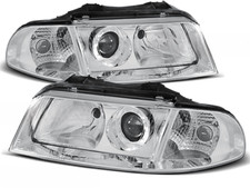Paire de feux phares Audi A4 99-00 design chrome