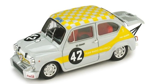 Brumm fiat 600 abarth - brumm, 1/43