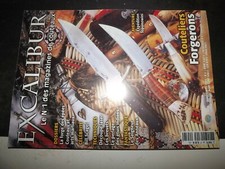 ** Revue Excalibur n°28 Forge des épees / Scagel / Couteaux et arts martiaux 