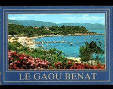 BORMES-LES-MIMOSAS (83) VILLAS ,PLAGE GAOU BENAT animé ,POINTE DE LA RIS en 1989