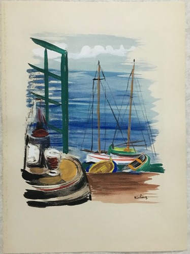 Kisling lithographie - kisling,
