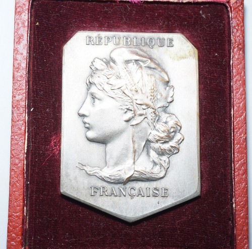 Plaquette medaille republique - plaquette-medaille, "republique