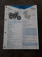 FICHE TECHNIQUE SUZUKI N 600 BANDIT