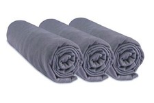 Lot de 3 Draps Housse Bébé pour Couffin Berceau Nacelle Lit Bébé Lit Paraplui...