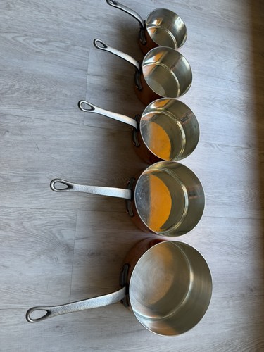 Casseroles cuivre étamée - casseroles,