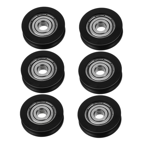 6pièces roulettes alliage - de,