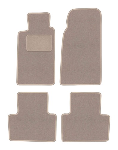 Tapis sol velours beige - de,