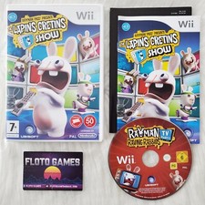 Jeu Rayman Prod Présente The Lapins Crétins Show WII PAL FR Complet Floto Games
