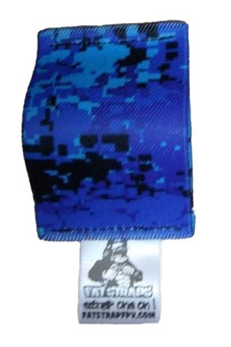 Blue digital camo - digital, battery