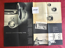 N°19406 /  dépliant poster   KAISER Darrin  161 + carte 1953