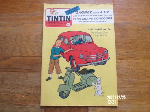 Tintin 371 01 - n°, 01/12/1955