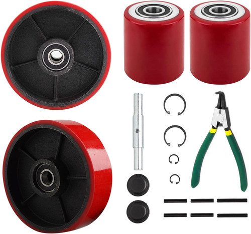 Pallet jack wheel replacement - pallet,
