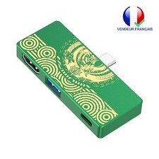 Station D'accueil Nintendo Switch Hub Usb C Hdmi 4K Usb3 pour PC Télévision