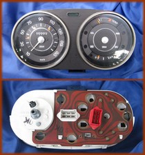 FIAT 124 SPECIAL - Tachymètre Tableau De Bord Intégré Veglia Borletti