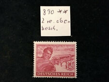 Deutsches Reich 1944 - MiNr.890 bloc camaraderie avec PF. "2 haut abîmé"