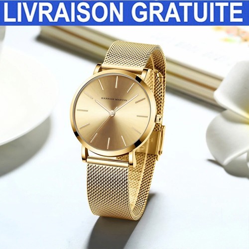 Montre femme acier - en,